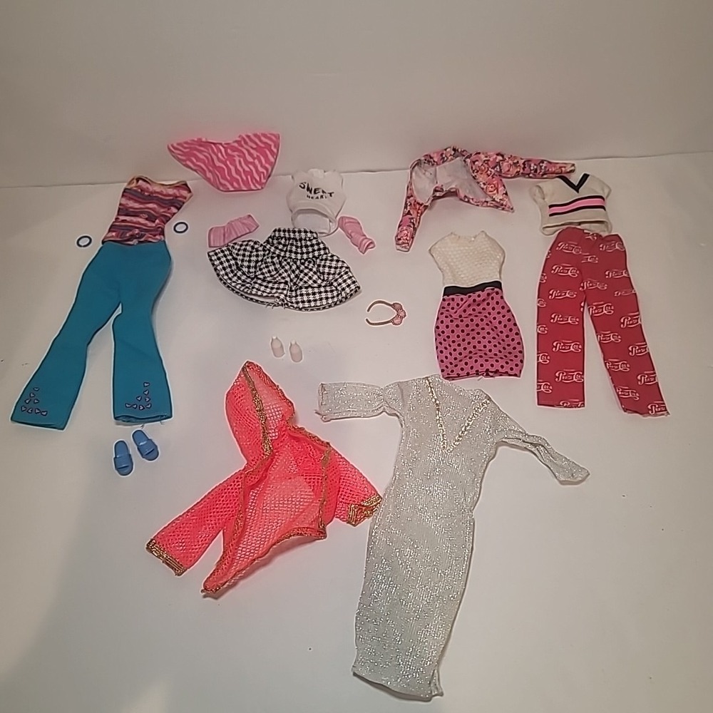 Vintage Lot of Barbie Accessories & Clothes 1960s-1990s
